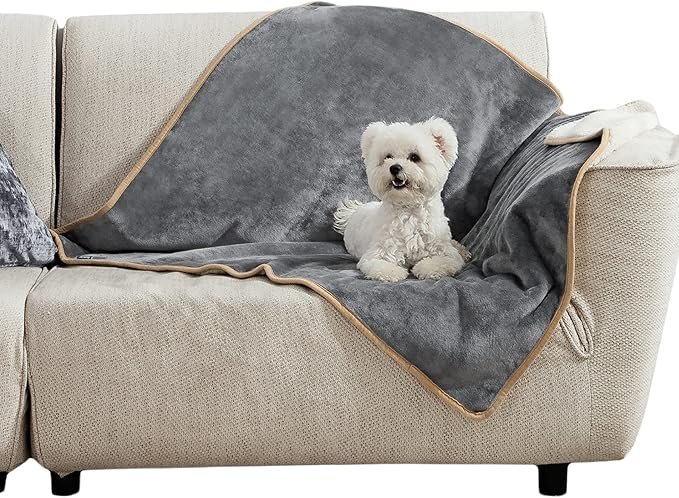 Bedsure Waterproof Dog Blanket- Med.