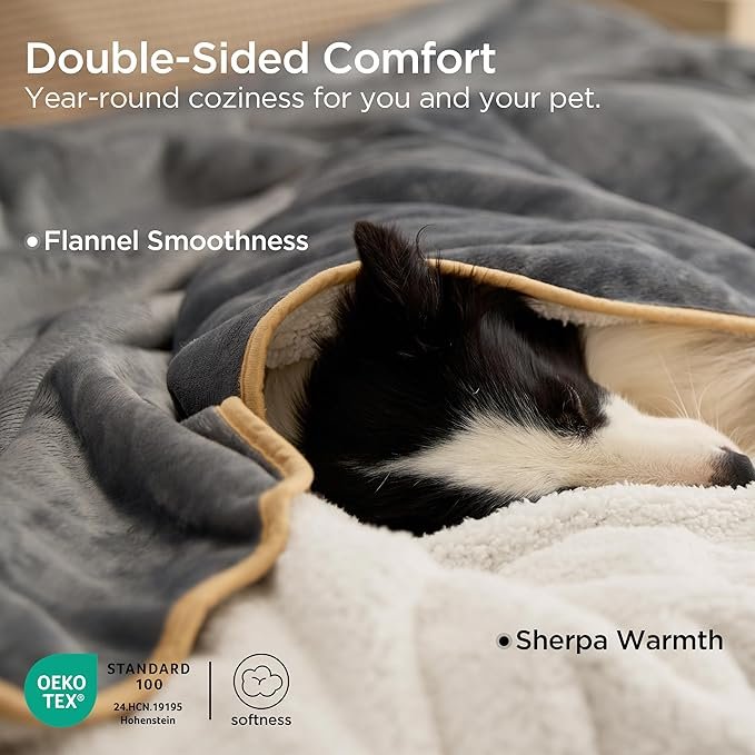 Bedsure Waterproof Dog Blanket- Med. - Image 3