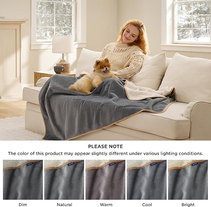 Bedsure Waterproof Dog Blanket- Med. - Image 4