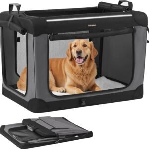 Feandrea Collapsible Dog Crate