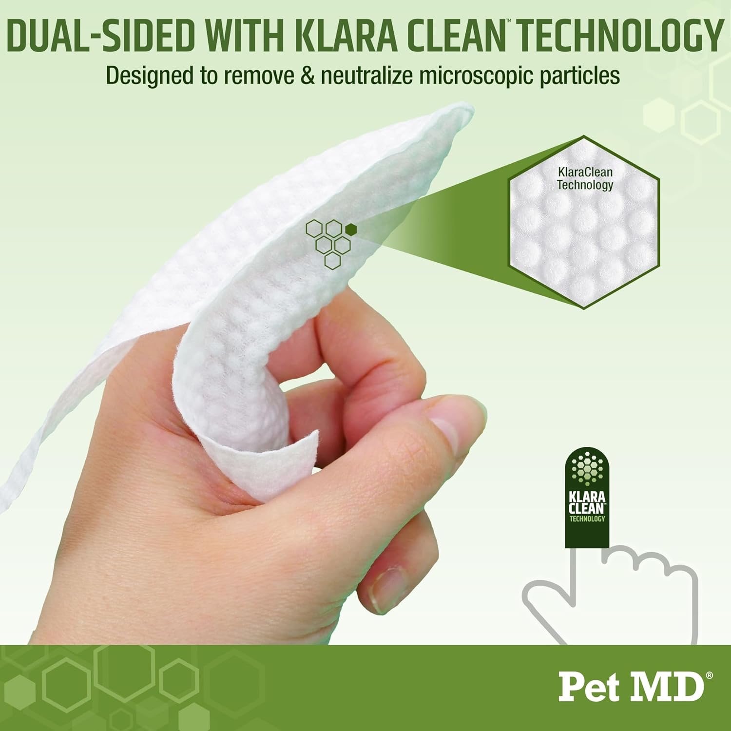 Dog Ear Cleaning Finger Wipes - Image 4