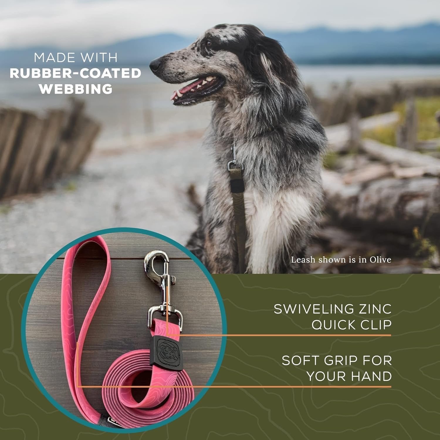 Wilderdog Waterproof Dog Leash - Image 3