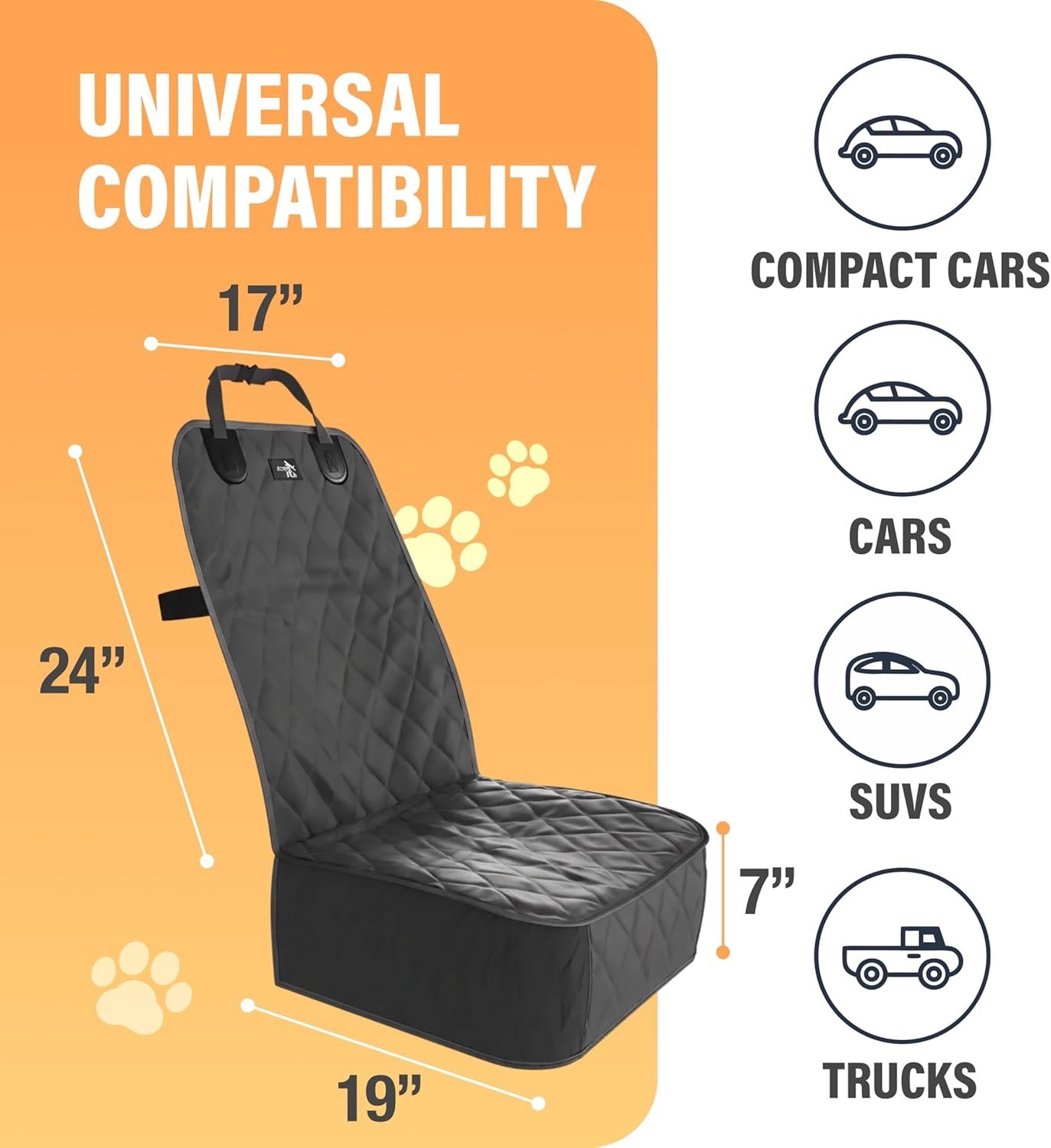 Active Pets Dog Car Seat Cover - Image 8