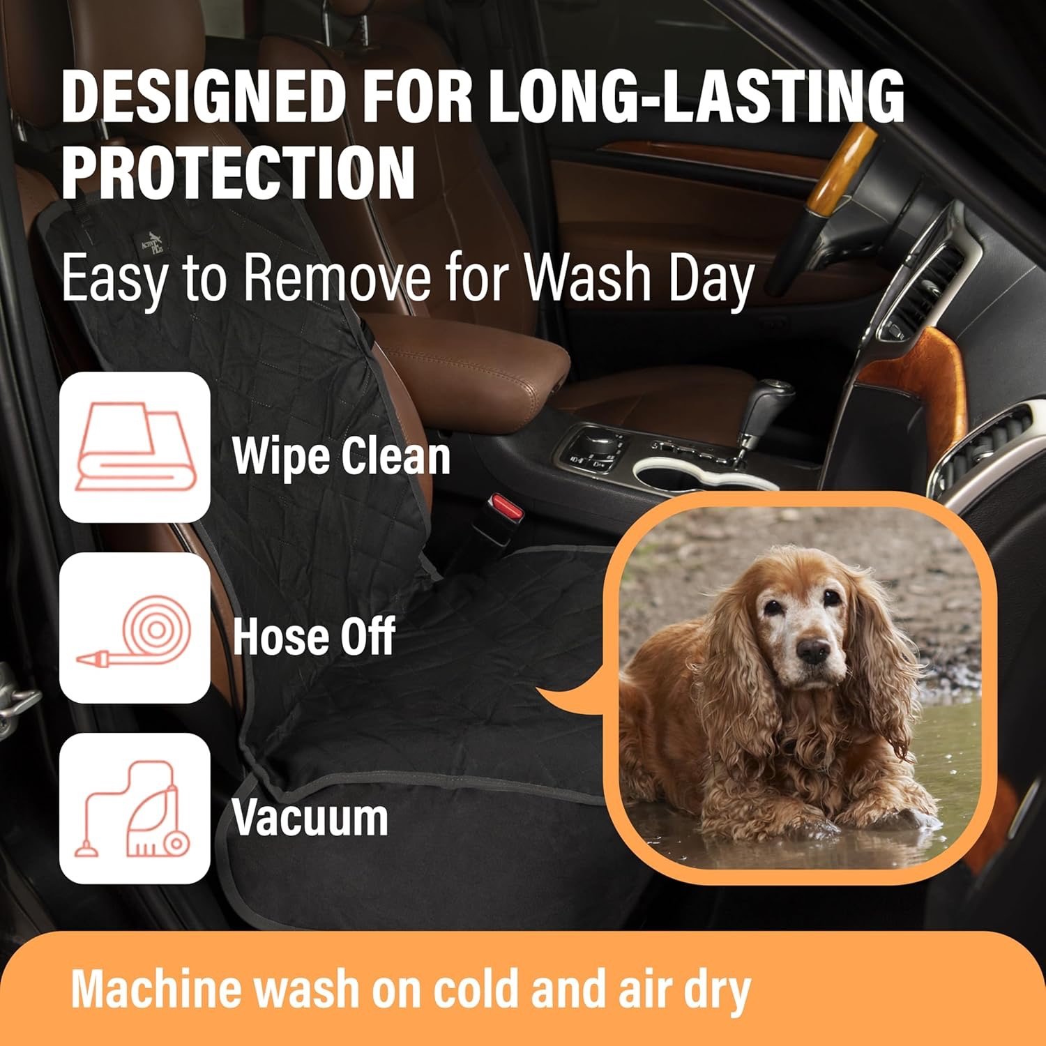 Active Pets Dog Car Seat Cover - Image 3