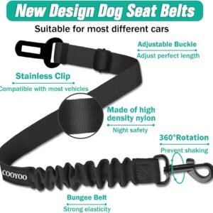 COOYOO Dog Seat Belt