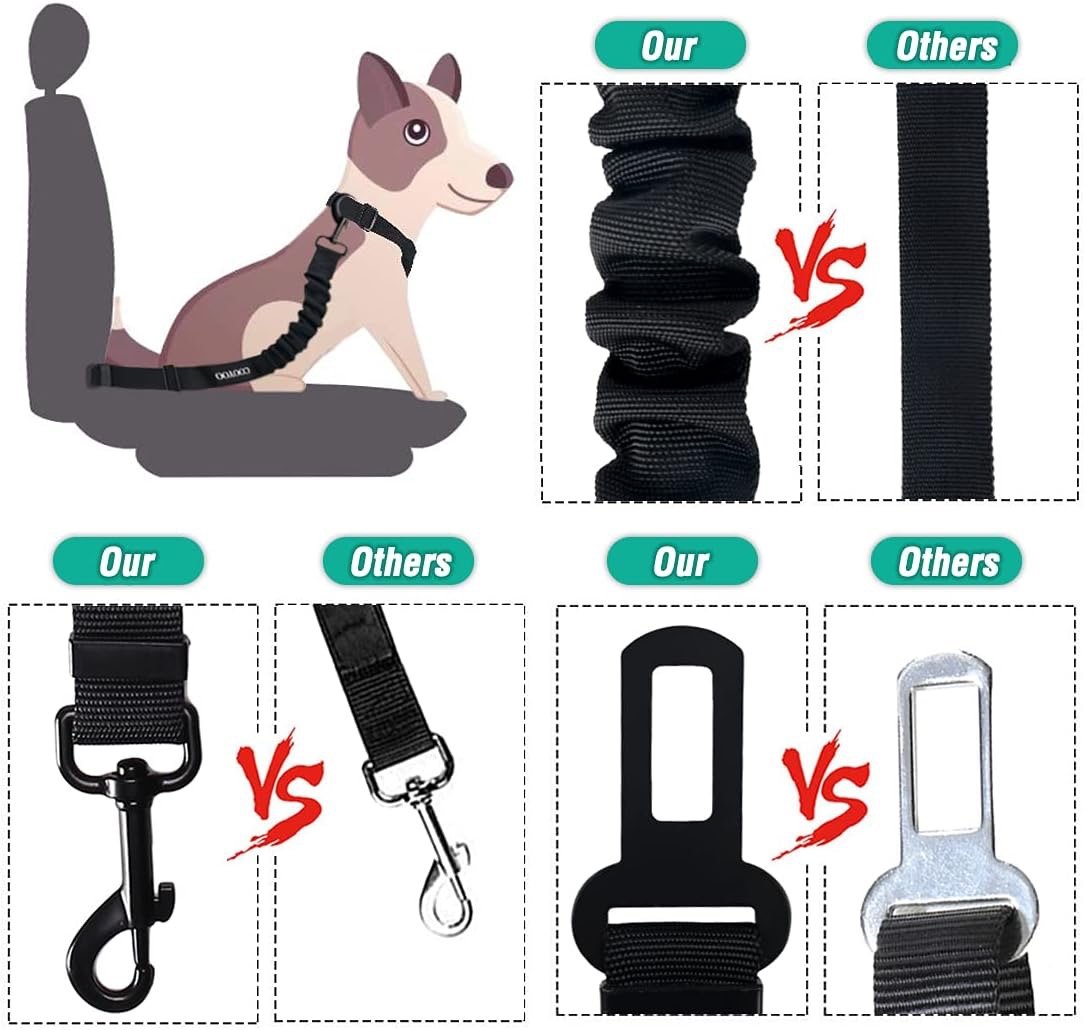 COOYOO Dog Seat Belt - Image 4