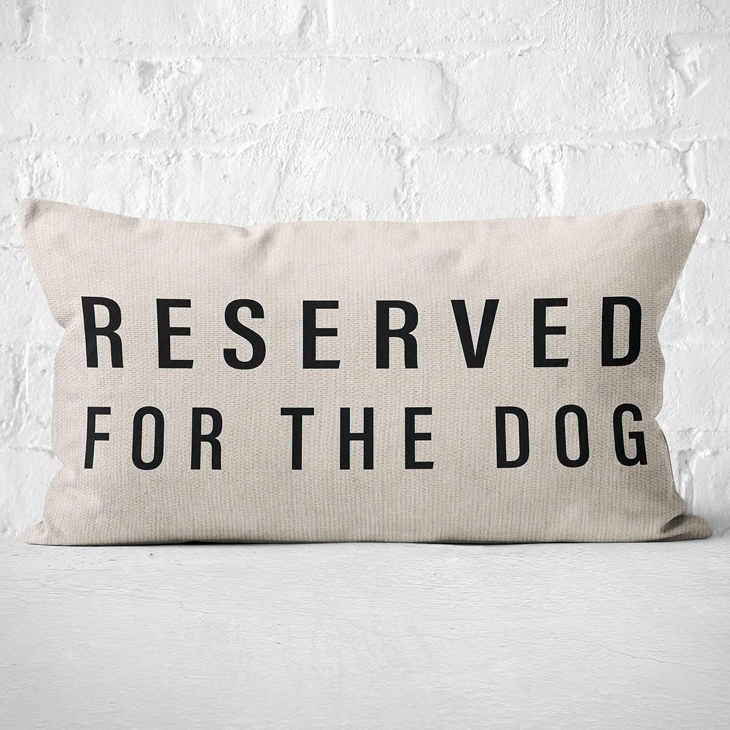 Mancheng-zi Reserved for The Dog Pillow,12 x 20 Pillow Cover
