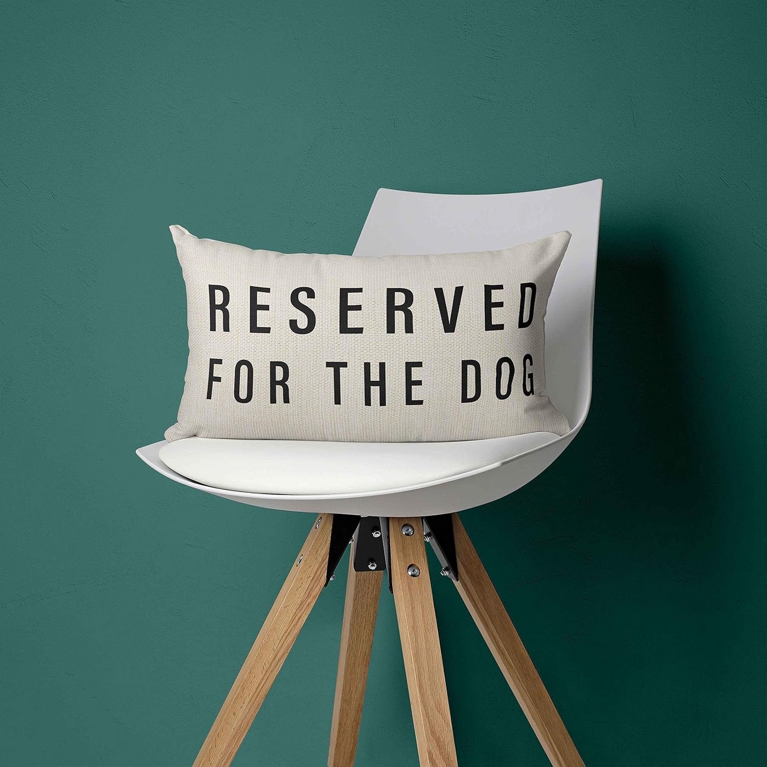 Mancheng-zi Reserved for The Dog Pillow,12 x 20 Pillow Cover - Image 3
