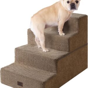 EHEYCIGA Dog Stairs for Bed 18" H